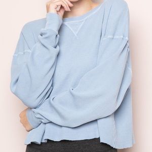 Brandy Melville Laila Thermal Long sleeve shirt